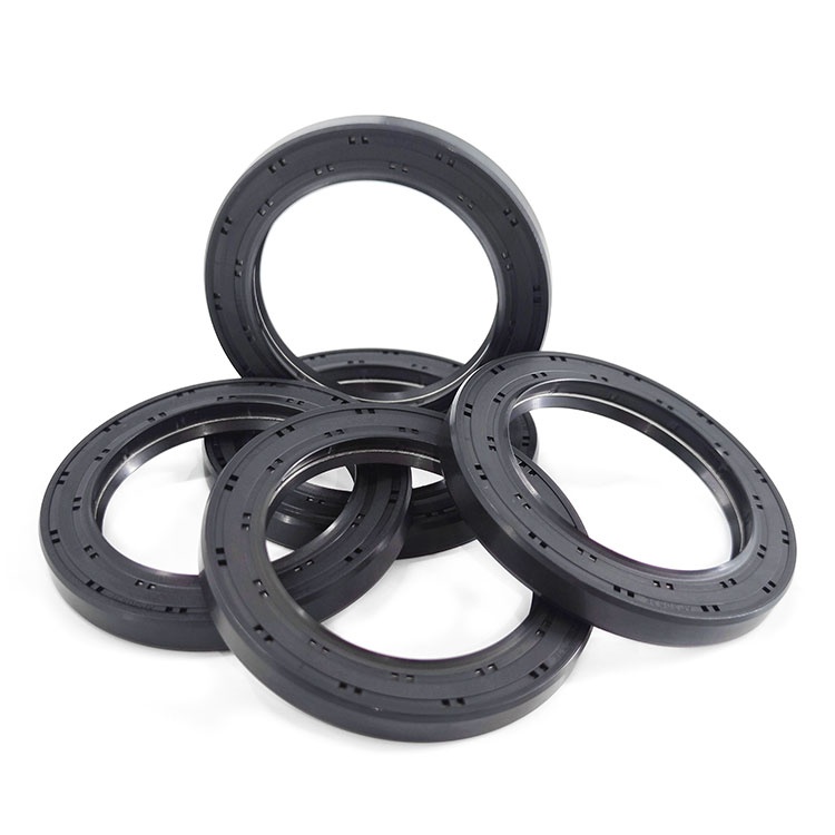 Skeleton oil seal black NBR