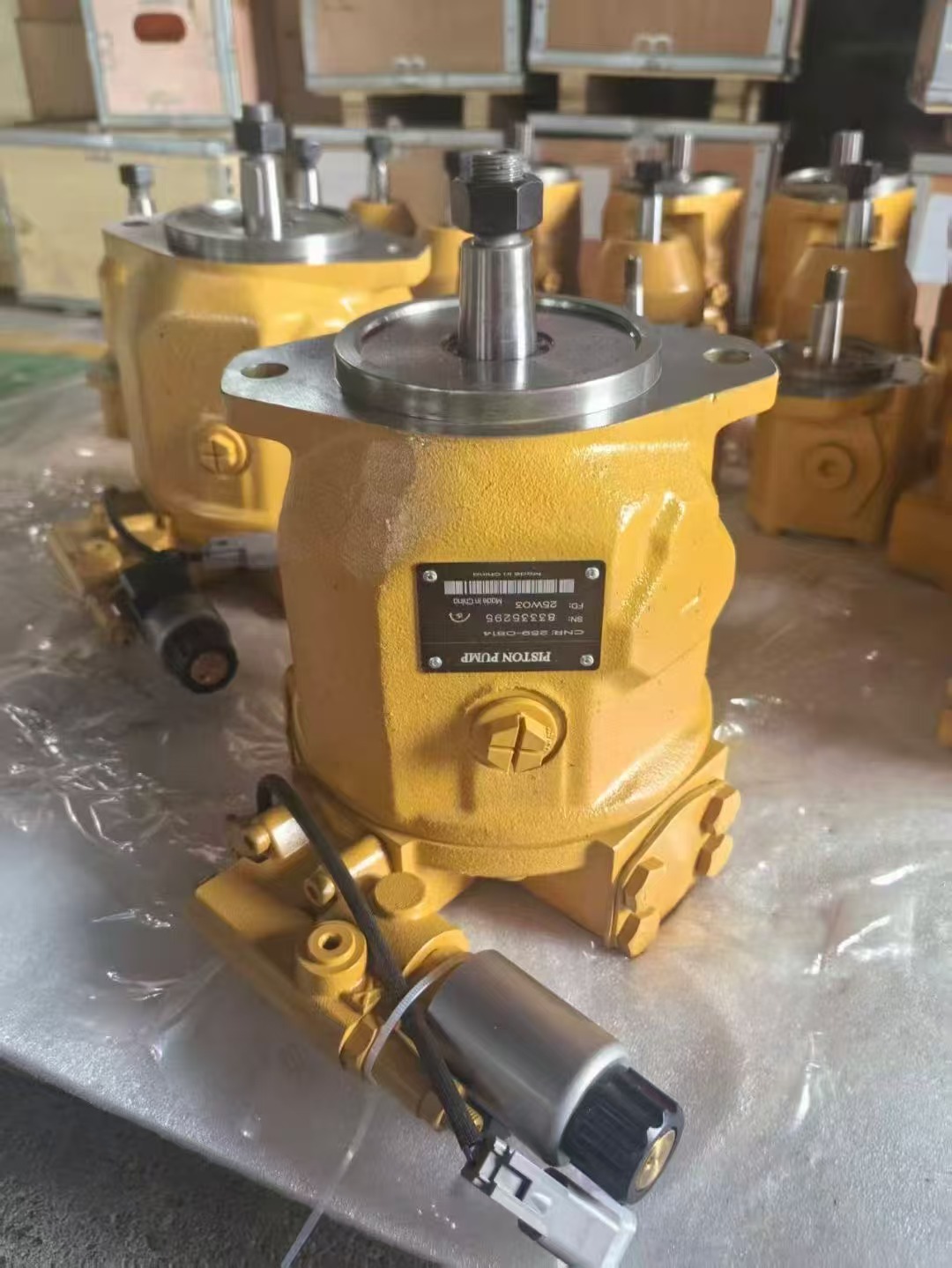 CAT Carder 345C Part number for C-15 fan motor: 266-8034 10R-6274