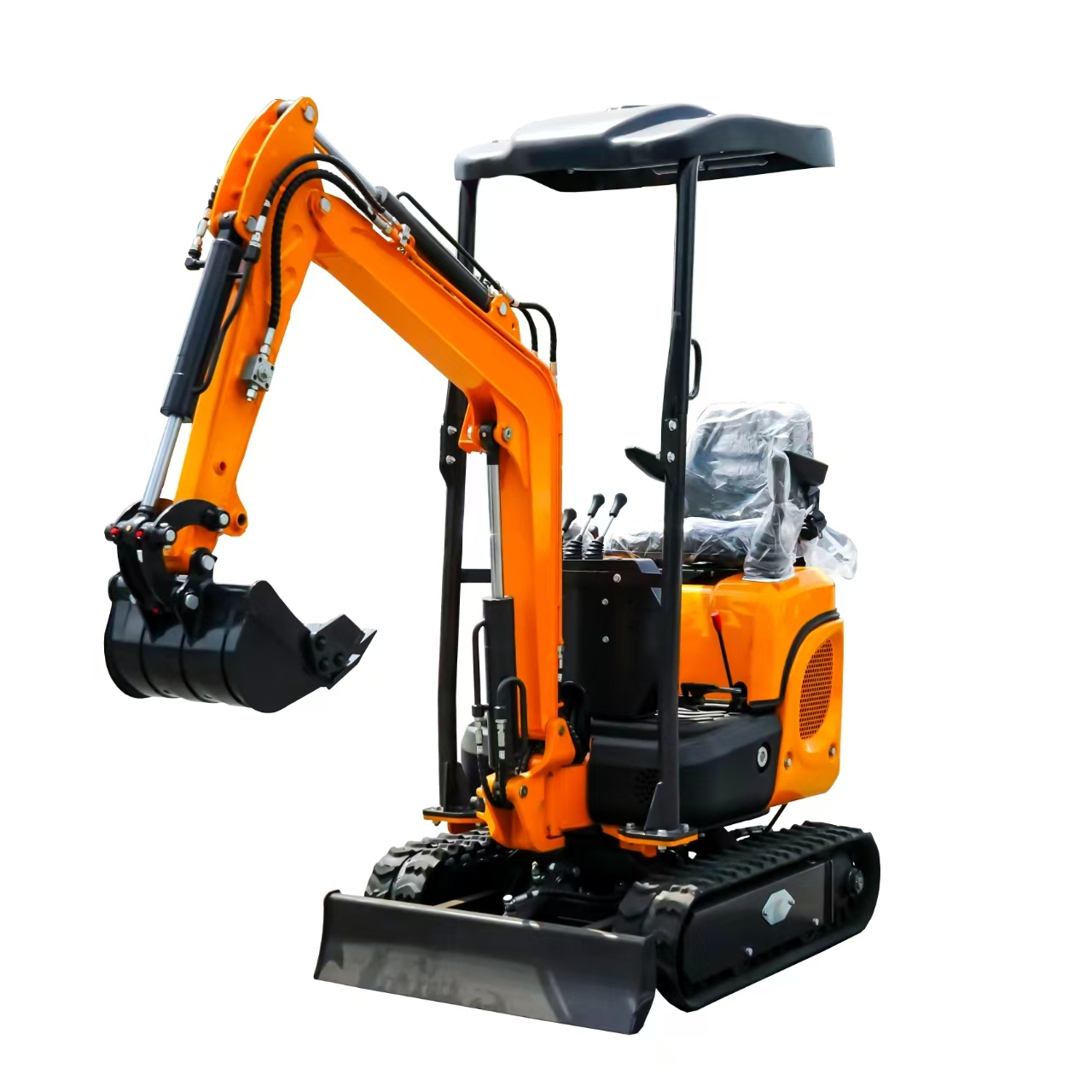 Miniature crawler multi-functional excavator, with a self-weight of 1T / XN10-8