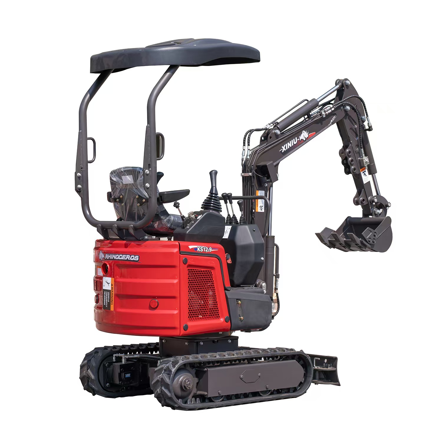 Mini crawler multi-functional excavator, with a self-weight of 1.2T / XN12-9