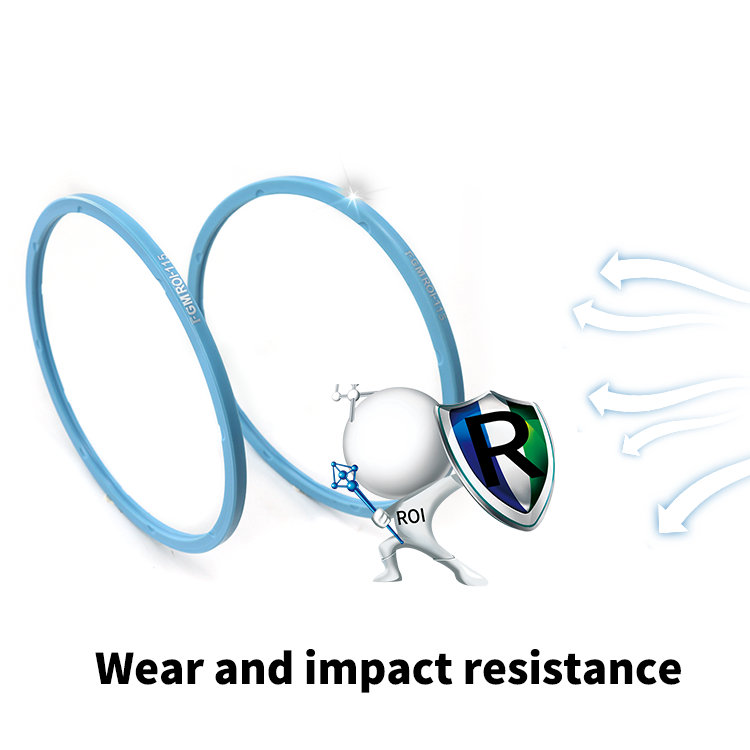 Light blue ROI oil seal