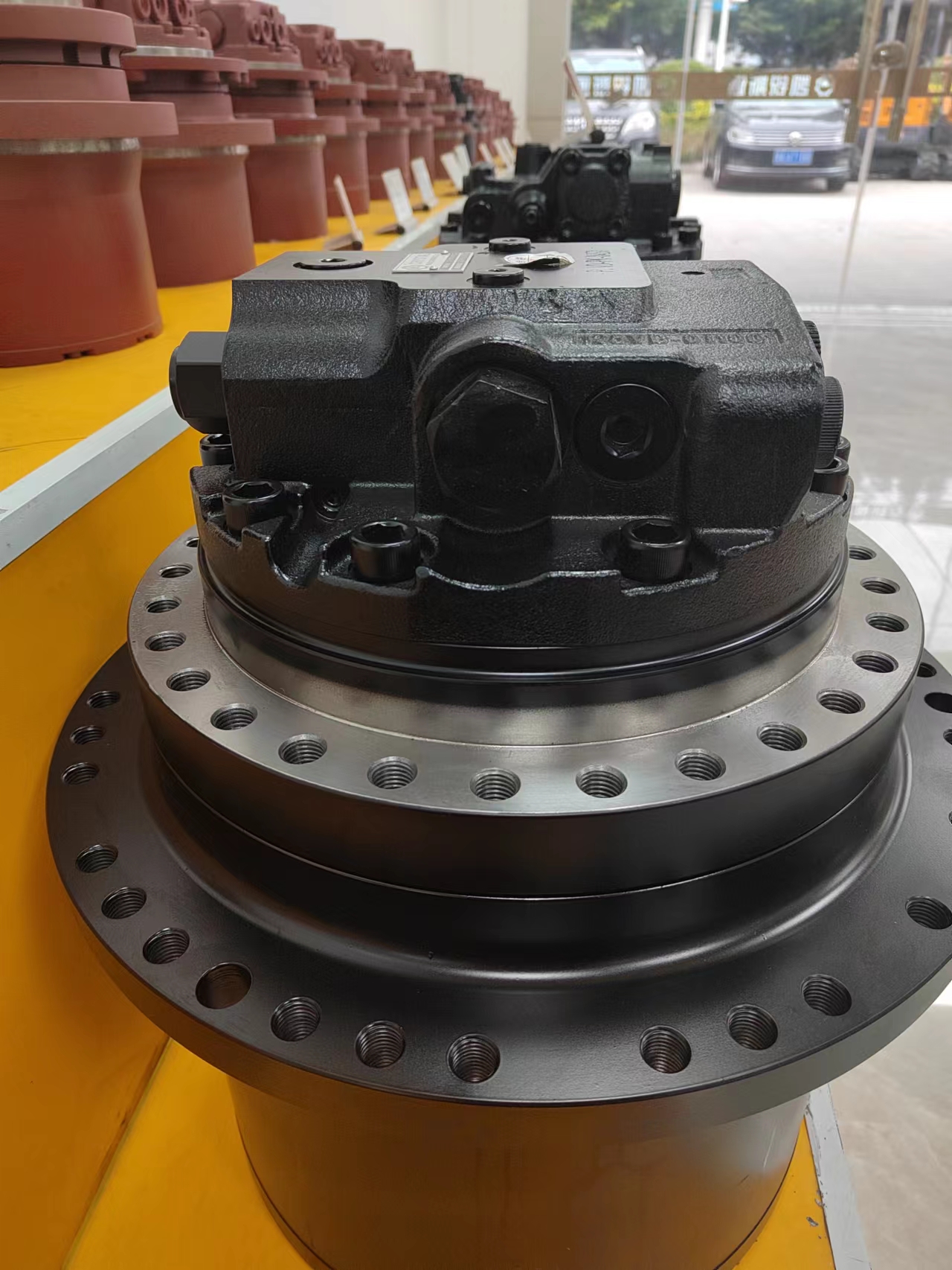 20-ton capacity TM40VCB universal walking motor assembly, suitable for XCMG, Sany, Liebherr, and Komatsu. Shan Push