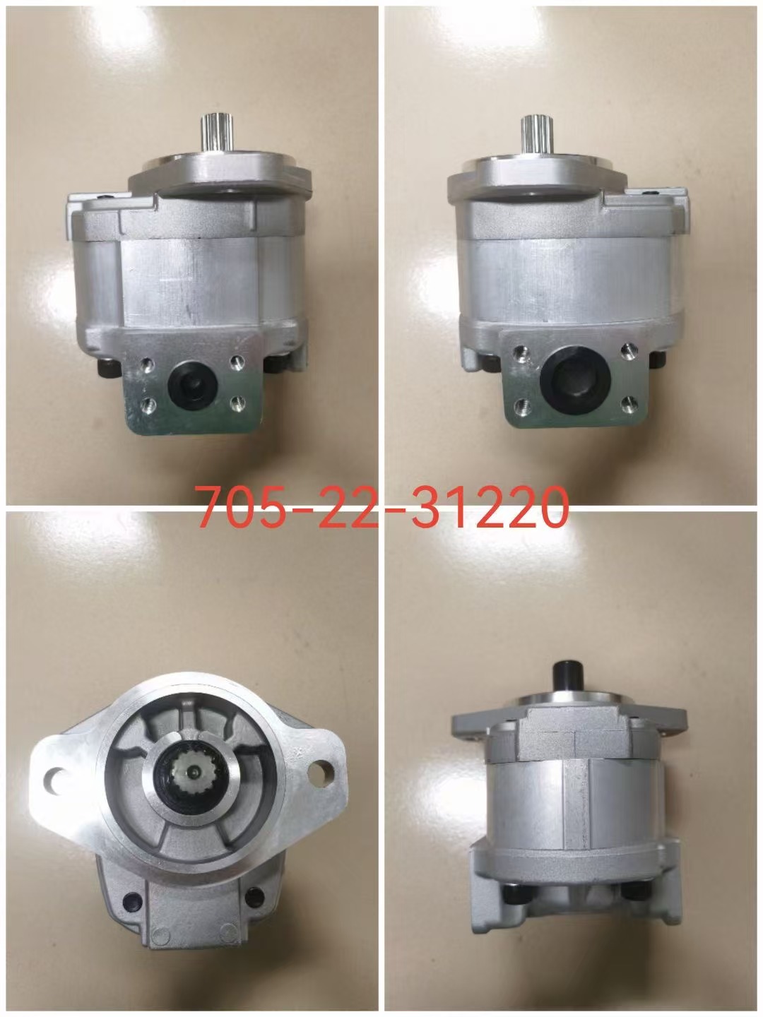 Komatsu loader and excavator gear pump705-22-31220