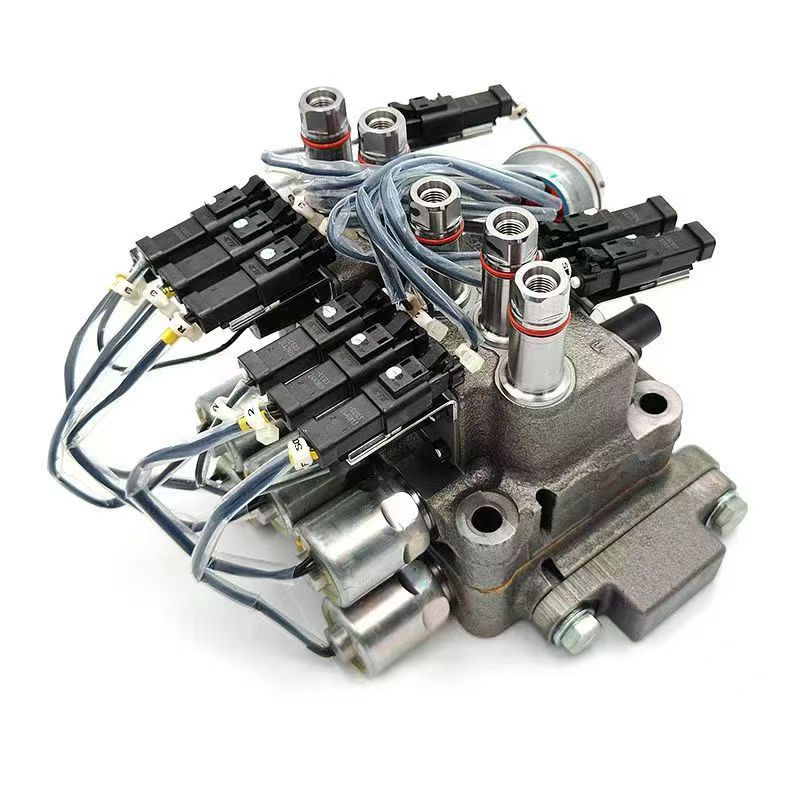 KOMATSU 375A-6 Bulldozer Transmission Control Valve Assembly 195-15-85201