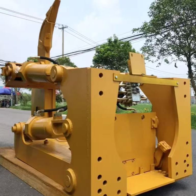 CAT D8N, D8R, D8T. The general term for single-tooth soil loosening devices of bulldozers