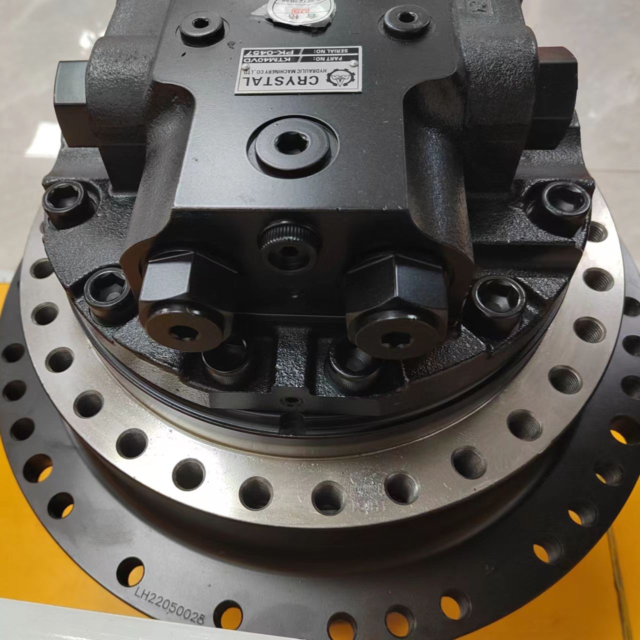 20-ton capacity TM40VCB universal walking motor assembly, suitable for XCMG, Sany, Liebherr, and Komatsu. Shan Push