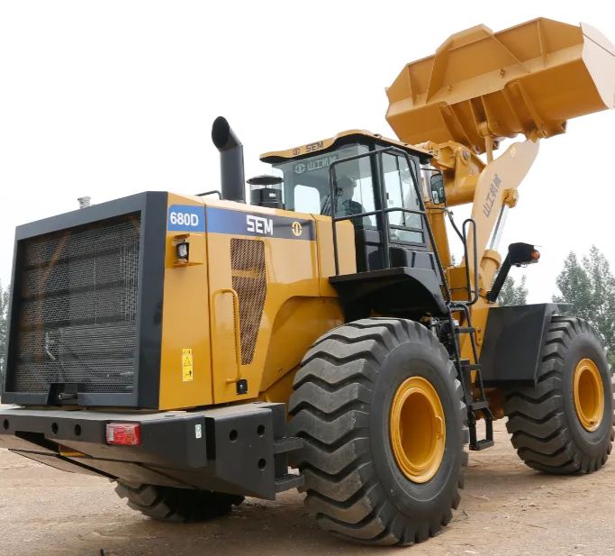 Shan Gong SEM680E wheeled 8-ton heavy-duty loader