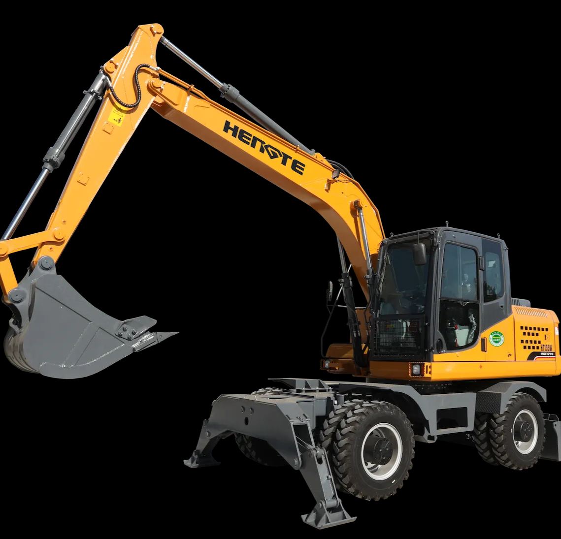 15.5t Wheeled excavator,