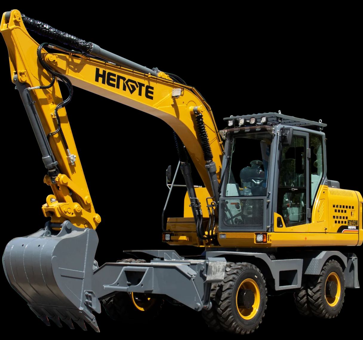 15.5t Wheeled excavator,