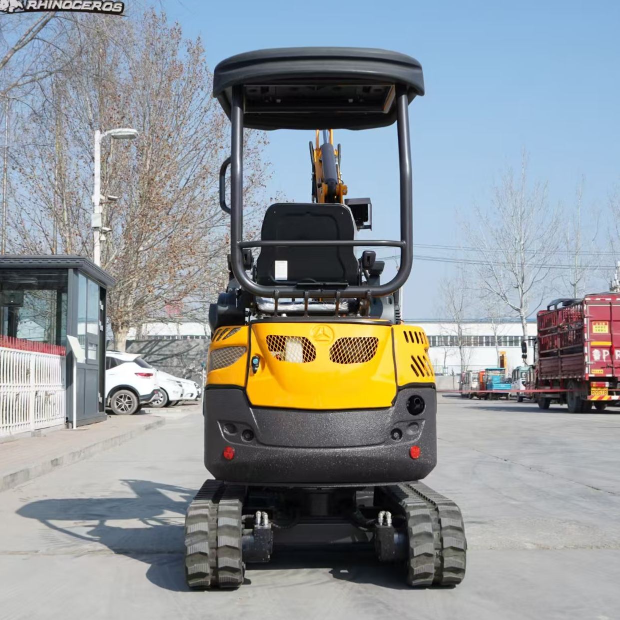 xn18 rubber crawler mini excavator