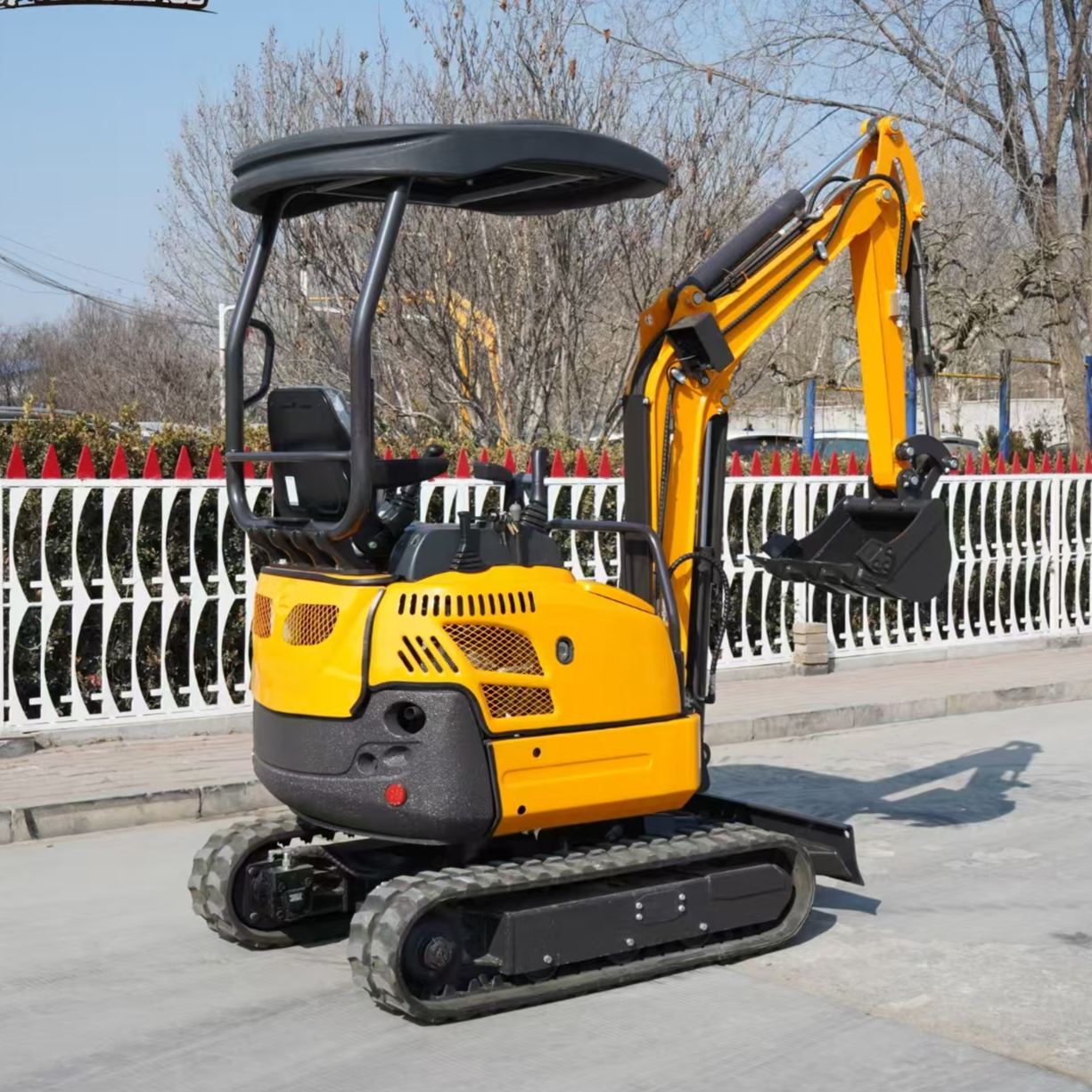 xn18 rubber crawler mini excavator