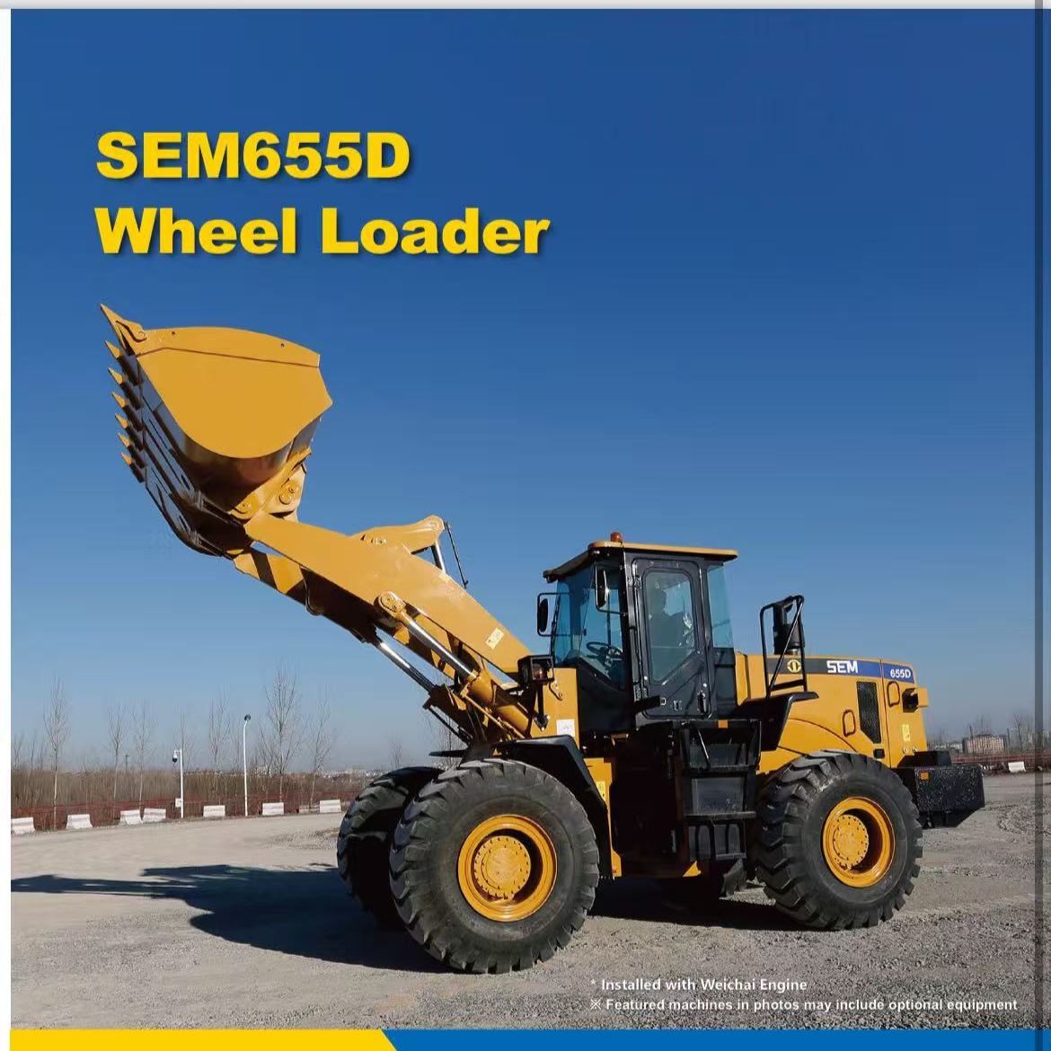 SEM 655D 5-ton heavy-duty wheel loader