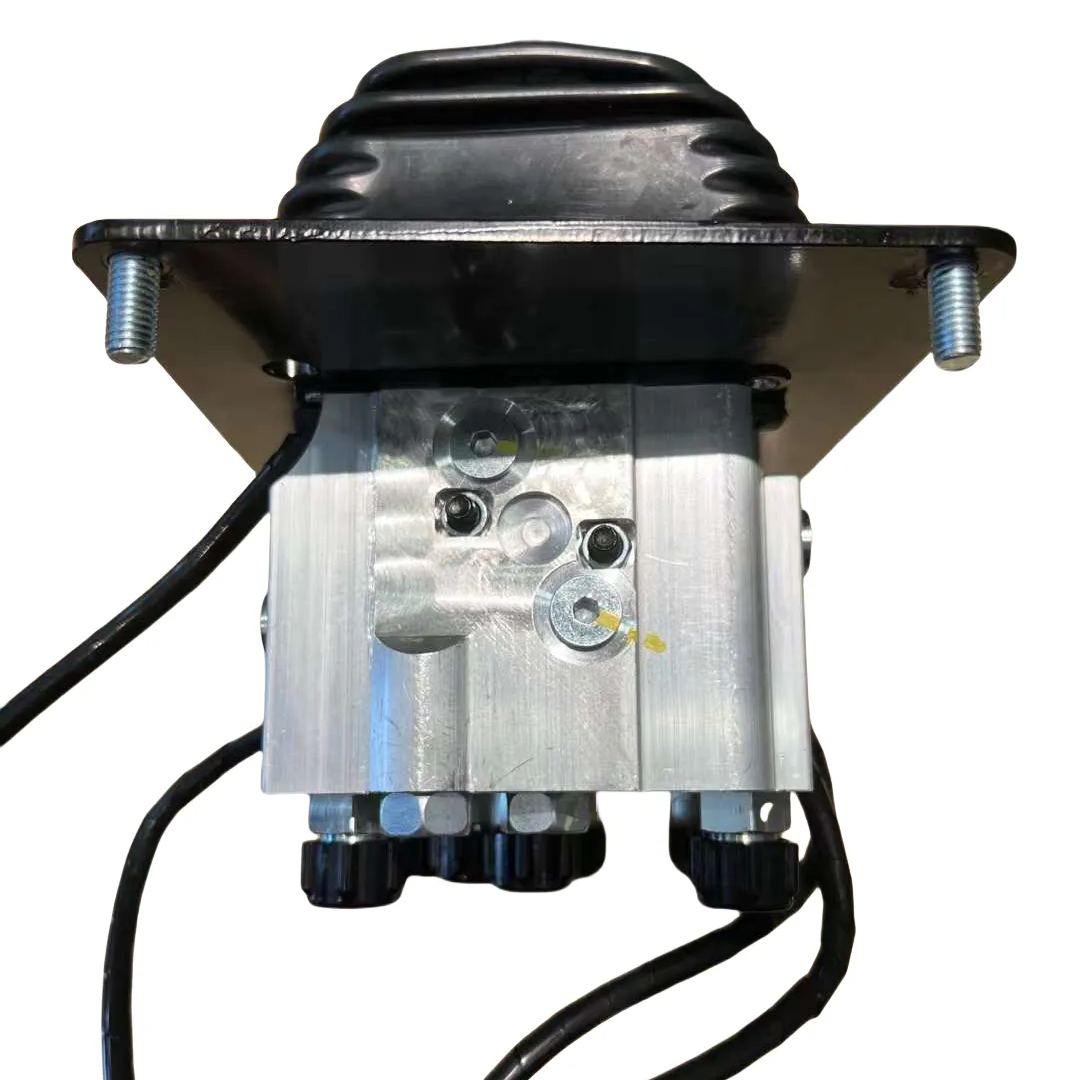 Caterpillar original factory-mounted control lever assembly, 338-8504. Applicable models: 950GC, 966GC