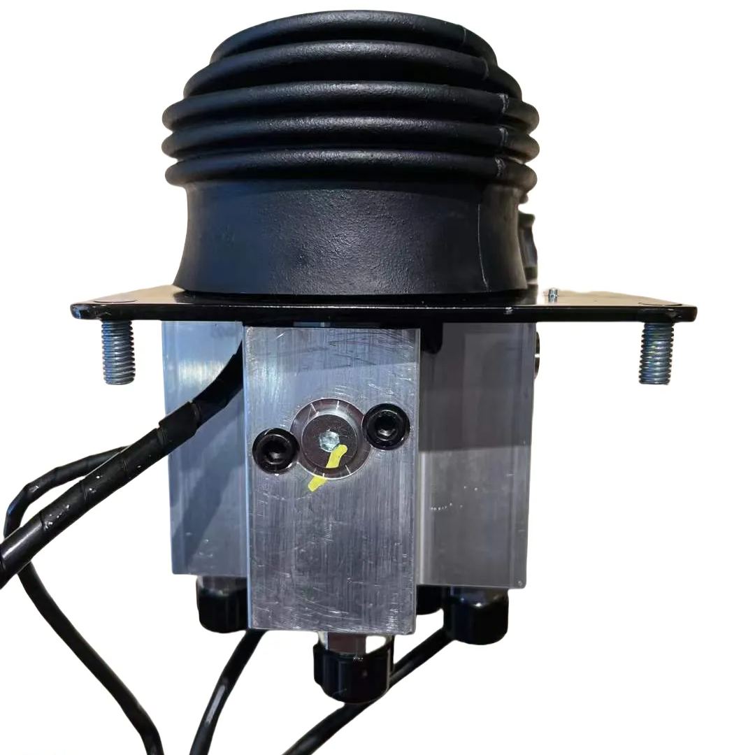 Caterpillar original factory-mounted control lever assembly, 338-8504. Applicable models: 950GC, 966GC