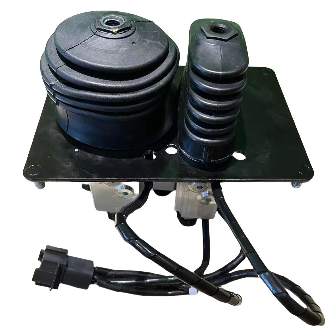 Caterpillar original factory-mounted control lever assembly, 338-8504. Applicable models: 950GC, 966GC