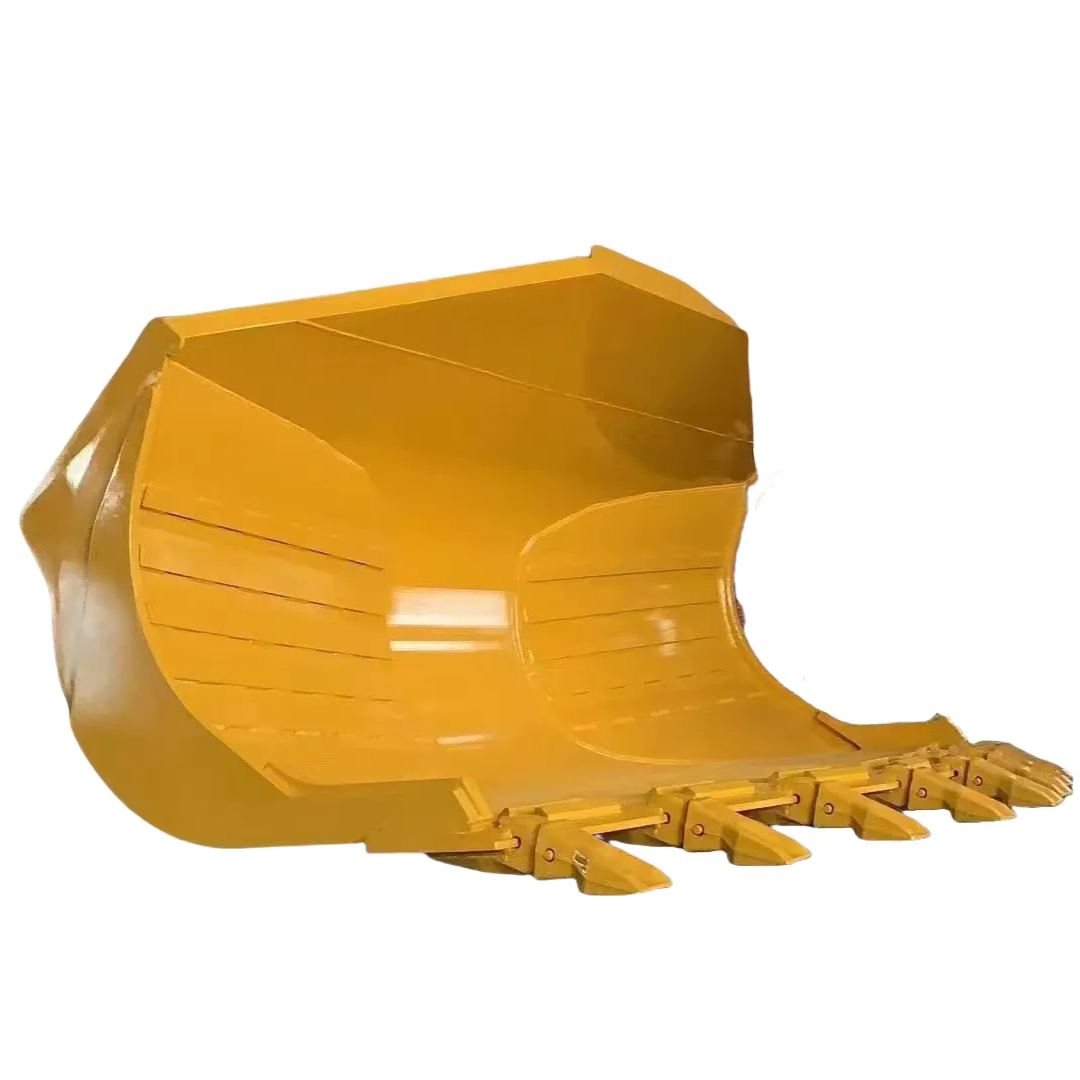 CAT loader 966H side dump bucket