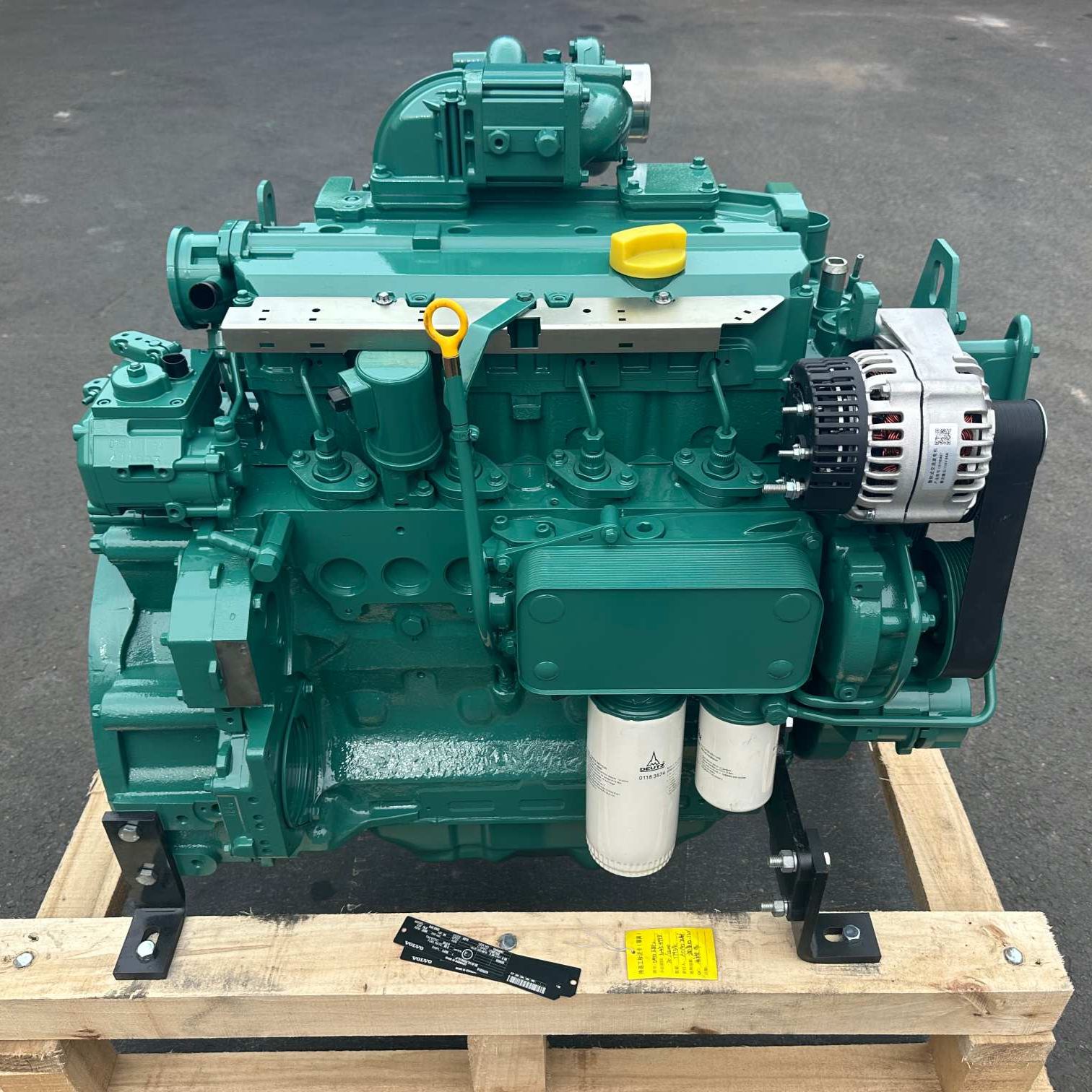 D4D, dual-purpose loader version) engine assembly