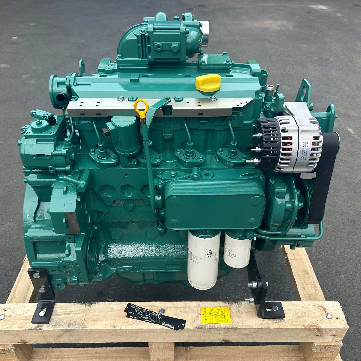 D4D, dual-purpose loader version) engine assembly