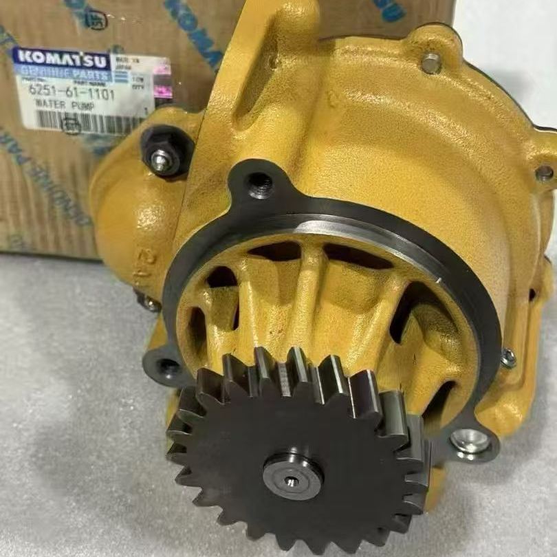 Komatsu PC small-sized machines such as 400/450/460-7/8, PC for Komatsu WA470/480-5 loaders, 6D125-3/5 water pumps. Part numbers: 6154-61-1100, 6154-61-1101, 6154-61-1102, 6251-61-1101.