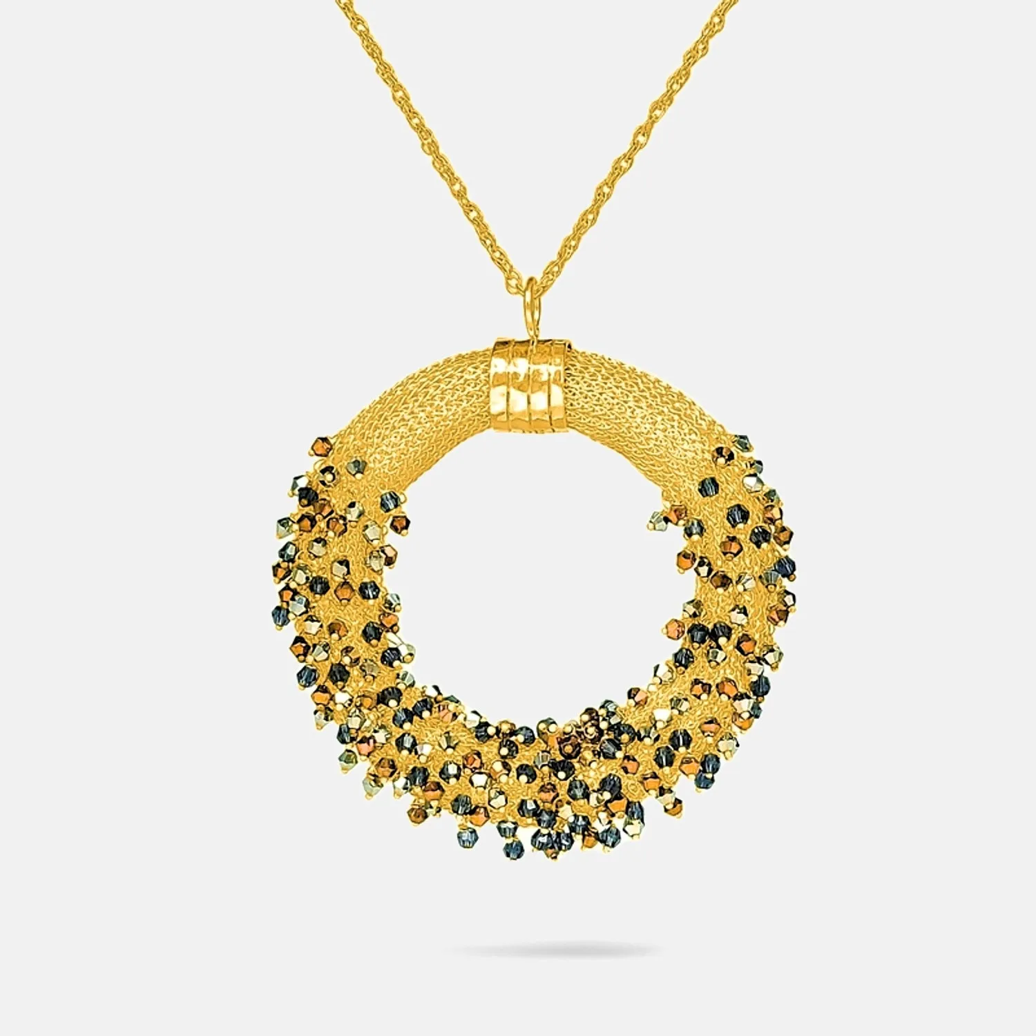 MUSE Gold Metalic Necklace Romeo Delauris