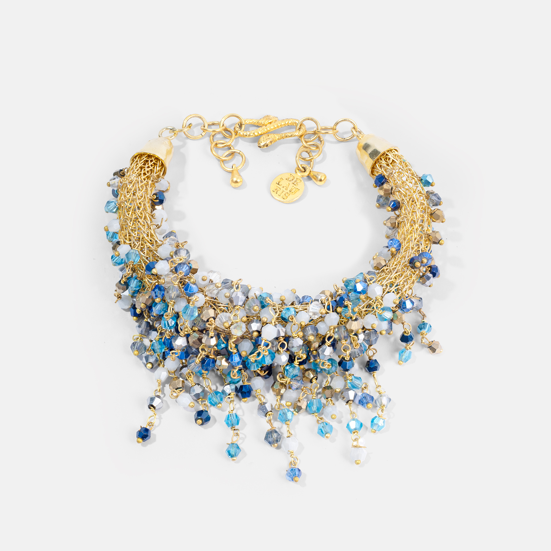 Lila Gold Blue Bracelet Romeo Delauris