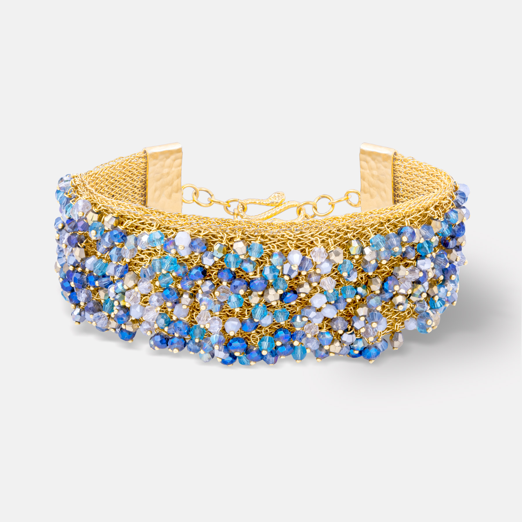 Maya Gold Blue Bracelet Romeo Delauris