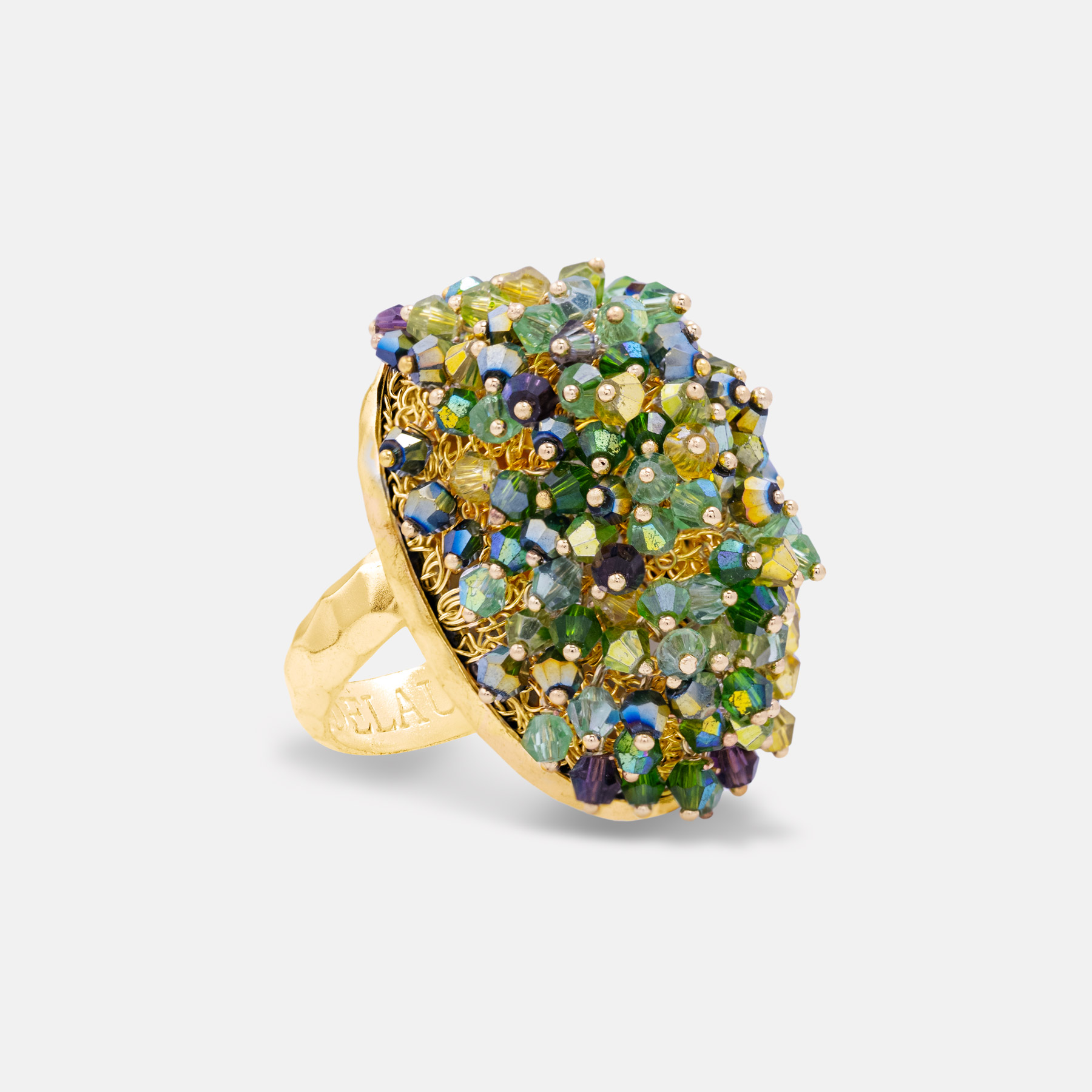 Phos Gold Green Ring Romeo Delauris