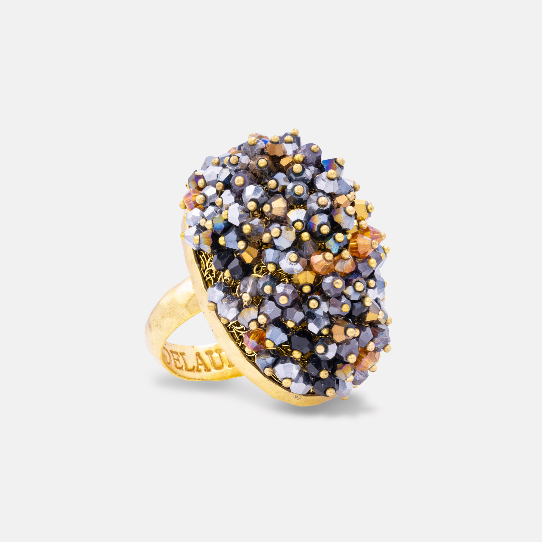 Phos Gold Metalic Ring Romeo Delauris