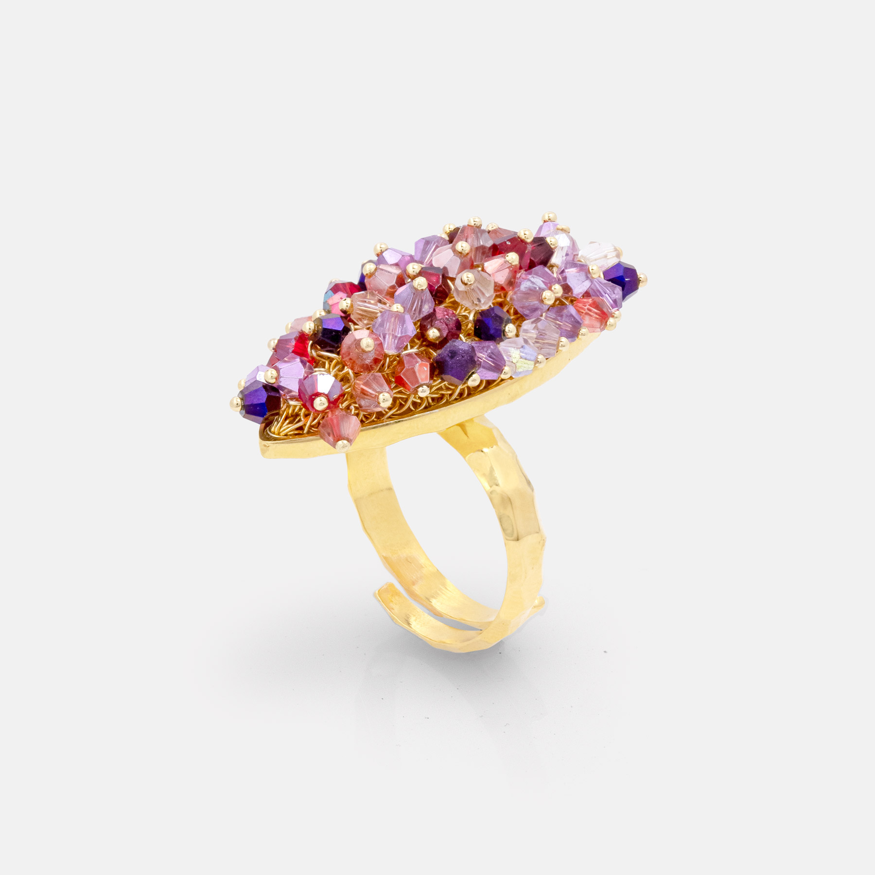 Pyxis Gold Red Ring Romeo Delauris