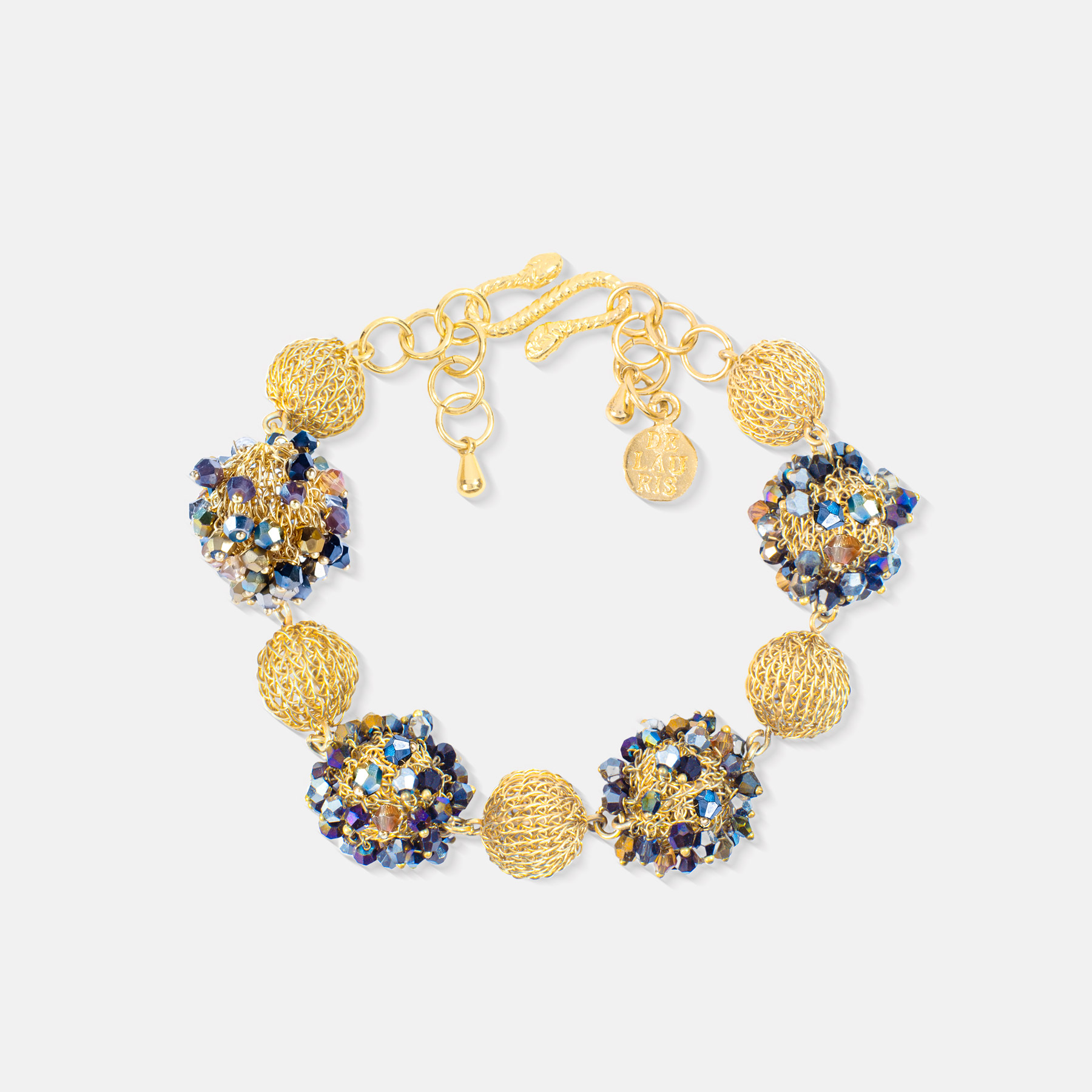 Selene Gold Metalic Bracelet Romeo Delauris