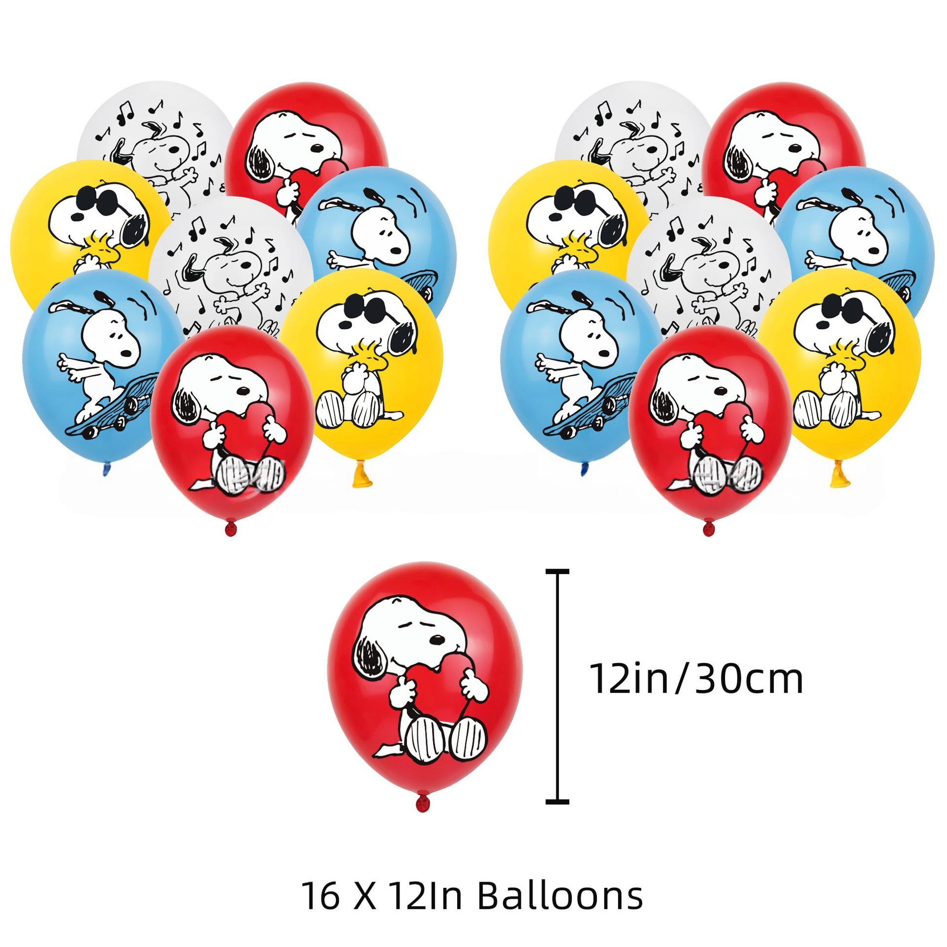 Snoopy Birthday Party Decorations Set