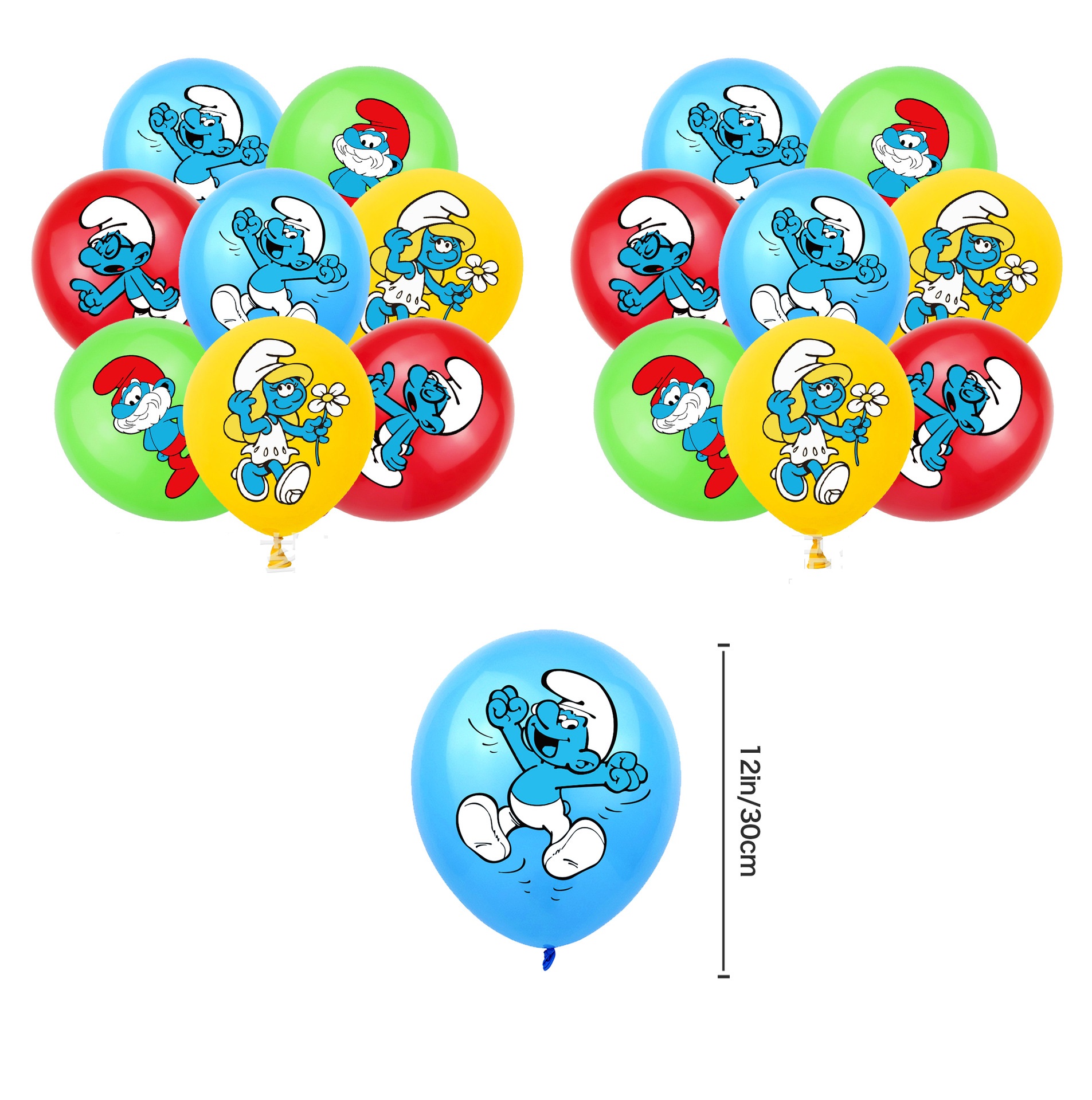 Smurfs Birthday Party Decorations Set