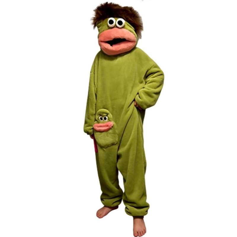Adults Big Mouth Monster Onesie Kigurumi Pajamas Costume Party Book Week