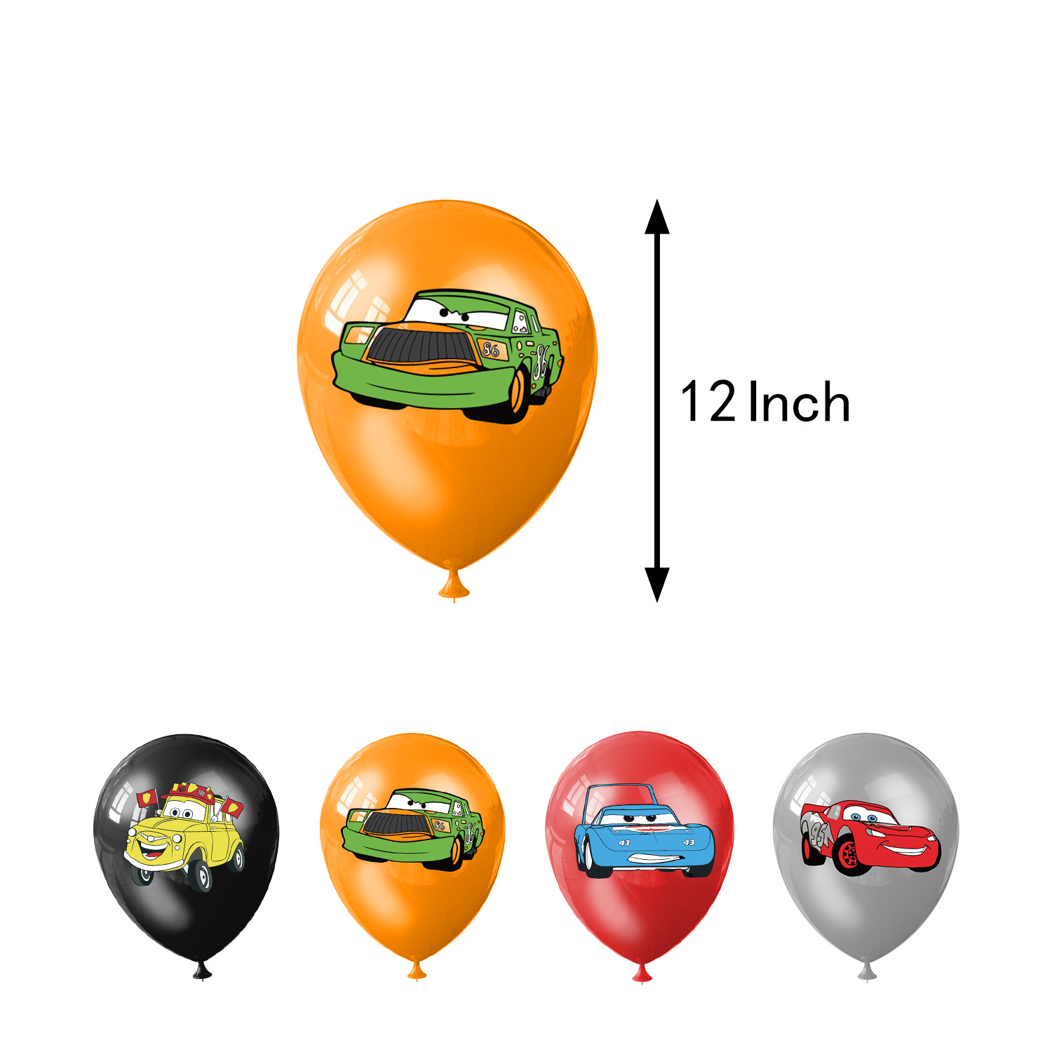 Cars Birthday Party Decorations Set