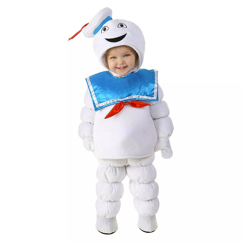 Kids Stay Puft Marshmallow Costume 