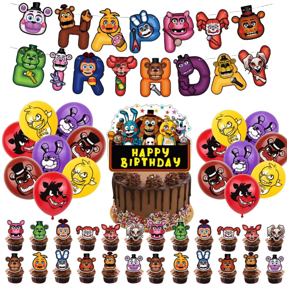 Five Night at Freddy's Birthday Party Set