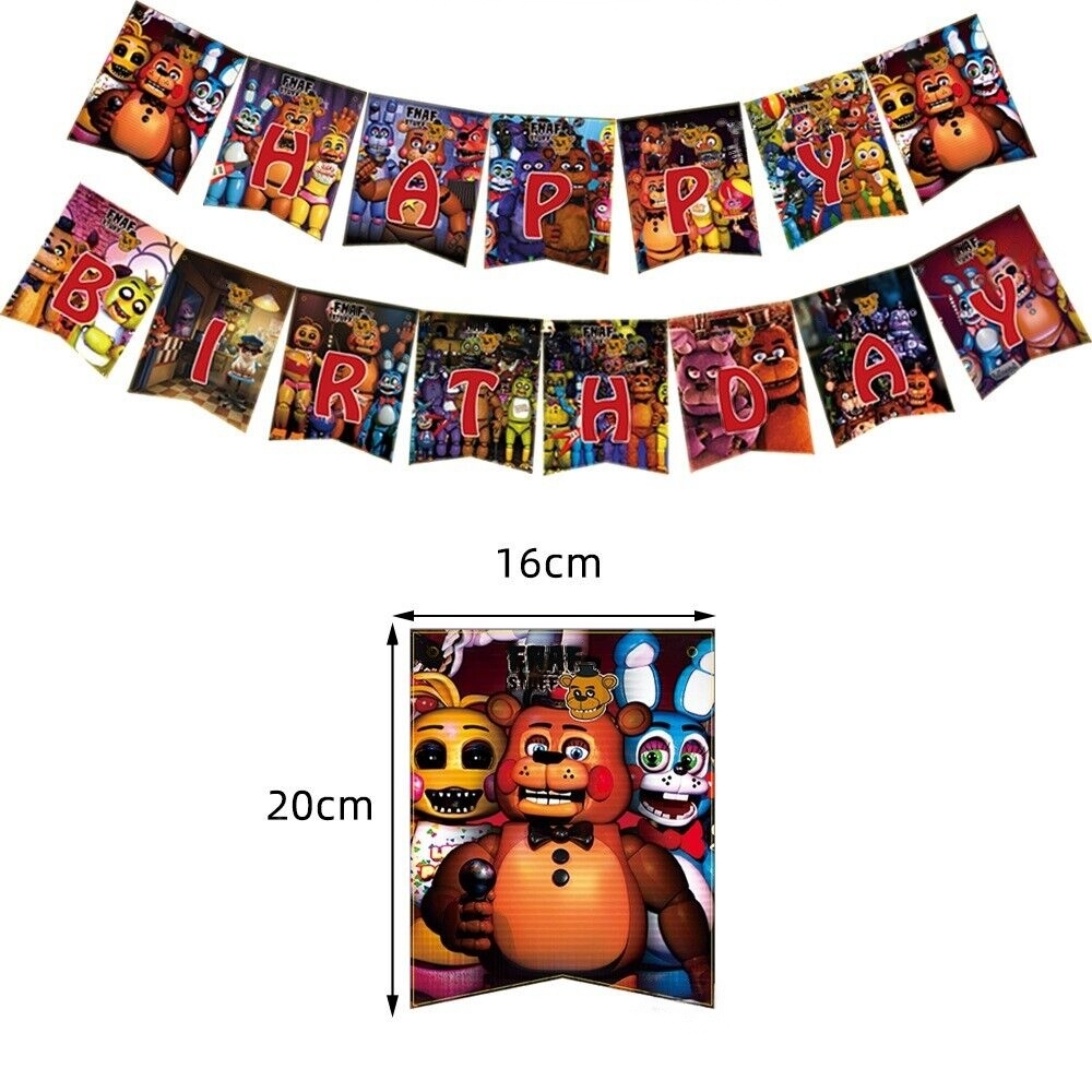 Five Nights At Freddy's Party Decorations