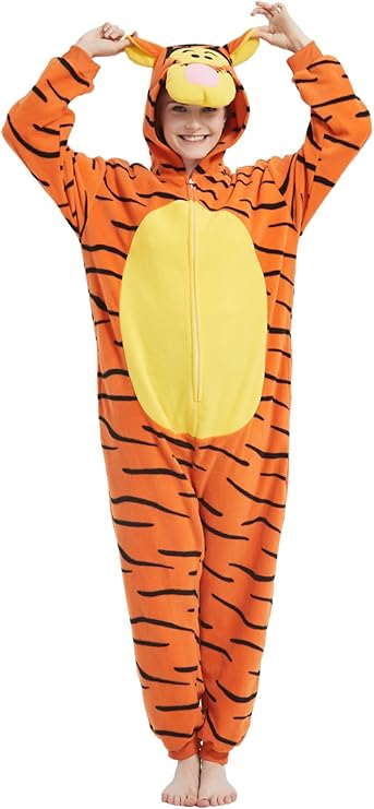 Adult Tigger Onesie Costume Kigurumi Pajamas
