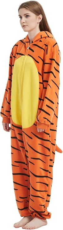 Adult Tigger Onesie Costume Kigurumi Pajamas