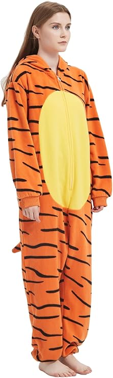 Adult Tigger Onesie Costume Kigurumi Pajamas