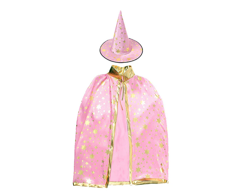 Adult Wizard Cape with Hat-Costume Works AU