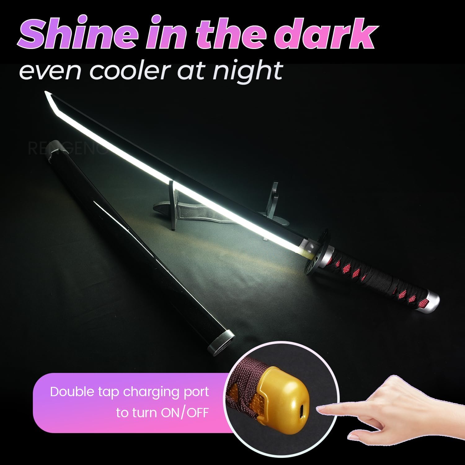 Demon Slayer Katana Light Up Sword