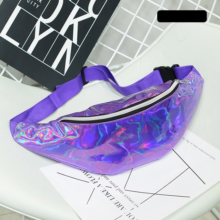 80s Neon Holographic Bum Bag - Costume Works AU