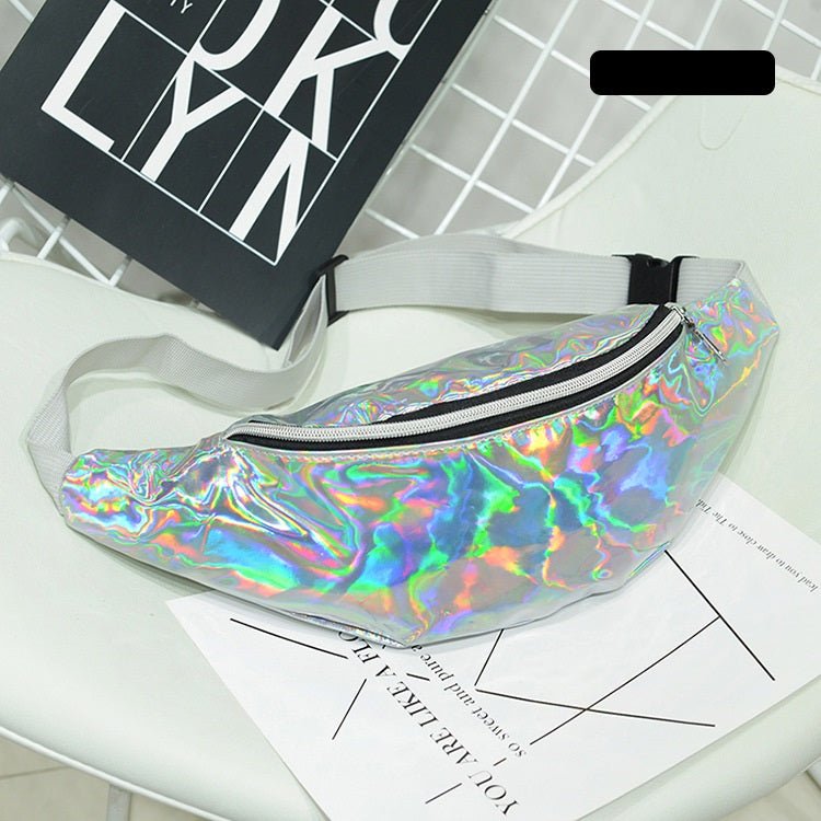 80s Neon Holographic Bum Bag - Costume Works AU
