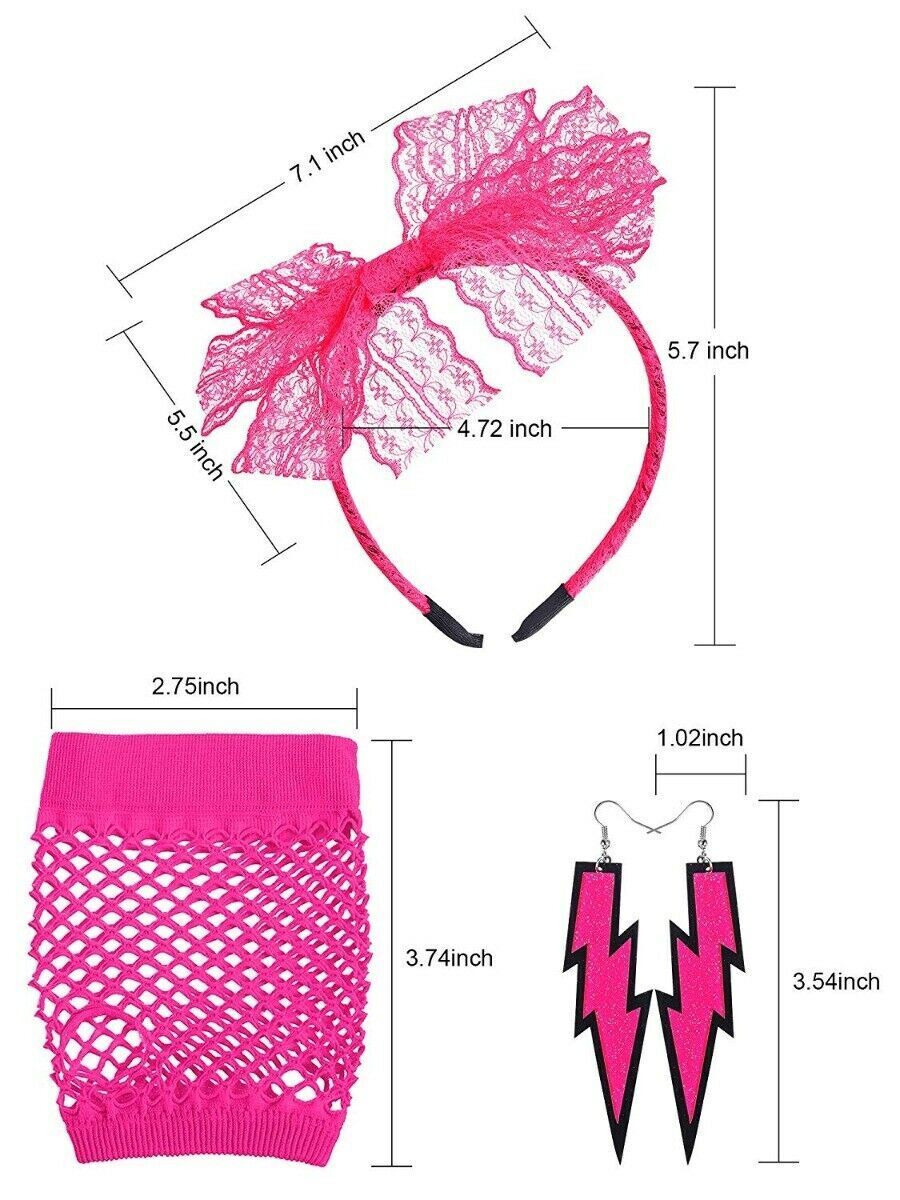 80s Party Accessories Set - Costume Works AU