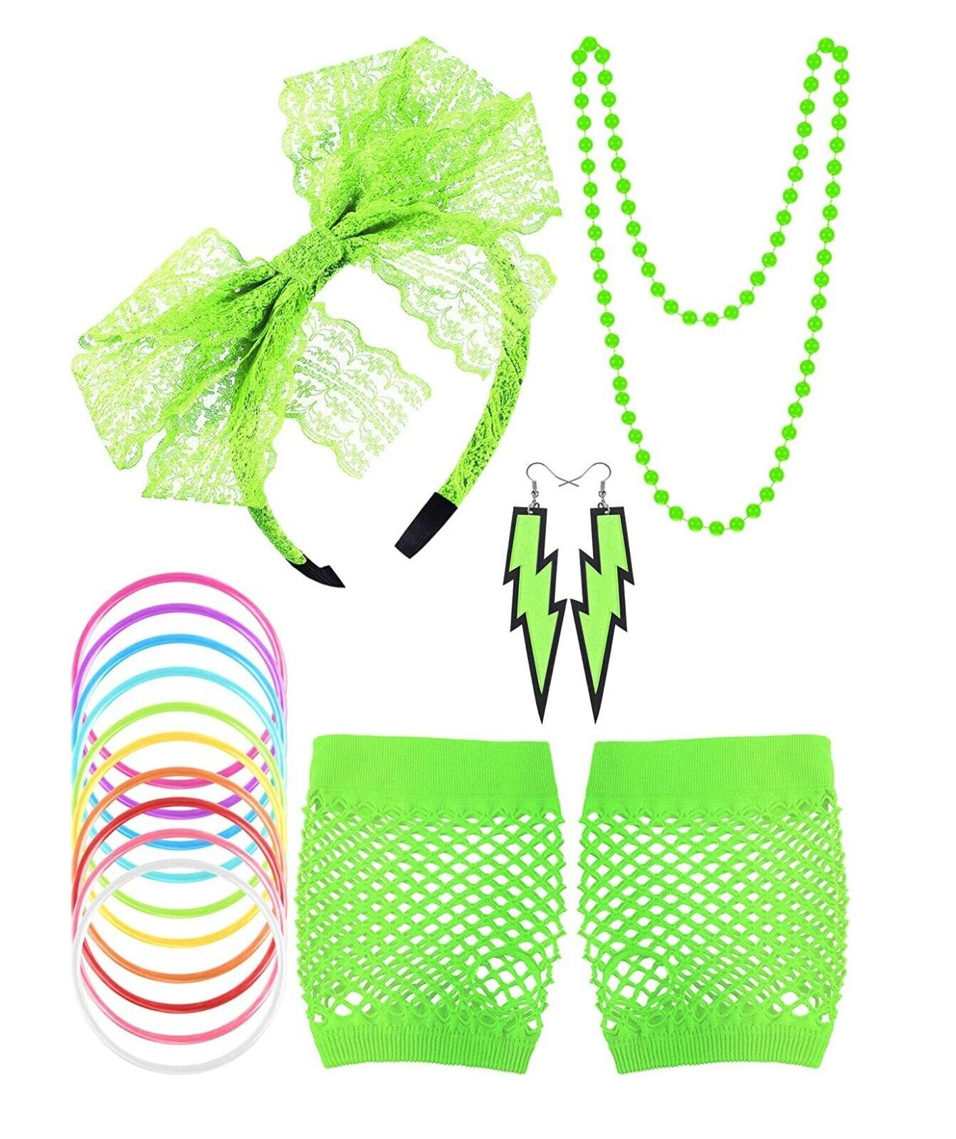 80s Party Accessories Set - Costume Works AU