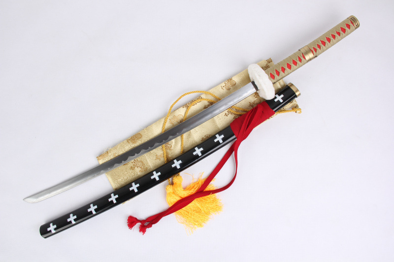 One Piece Trafalgar Law Katana Metal Sword - Gold