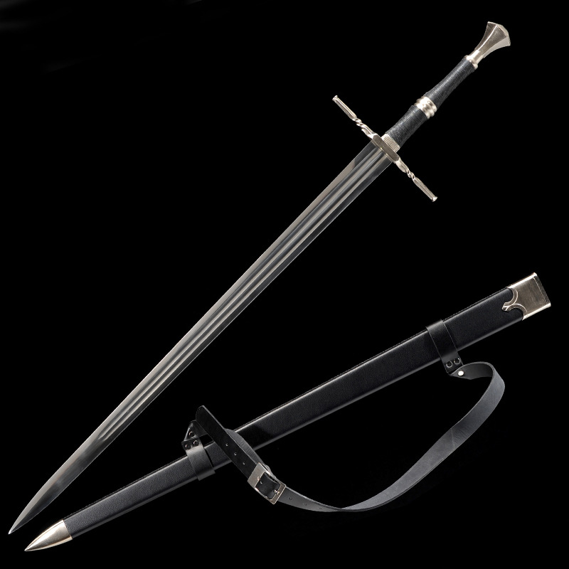 The Witcher GERALT OF RIVIA'S STEEL SWORD PREMIUM-Costume Works AU