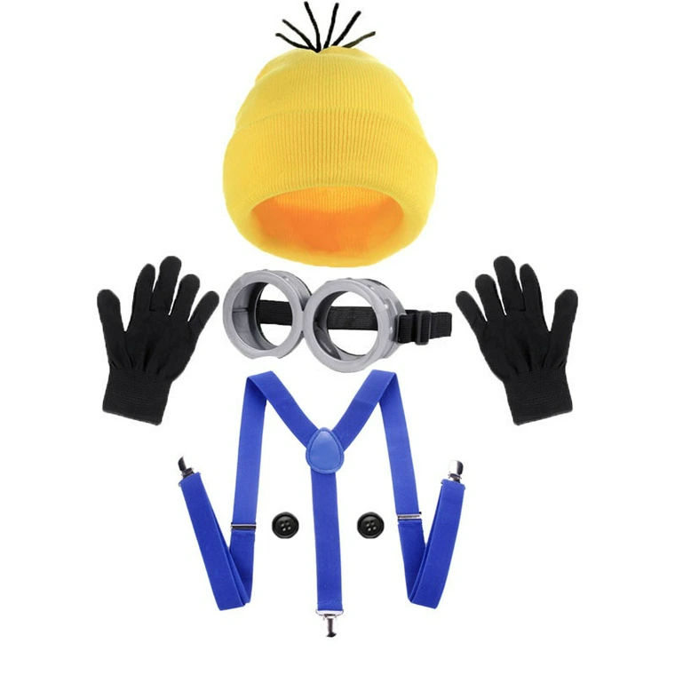 Kids Minion Costume 5PC Set Book Week-Costume Works AU