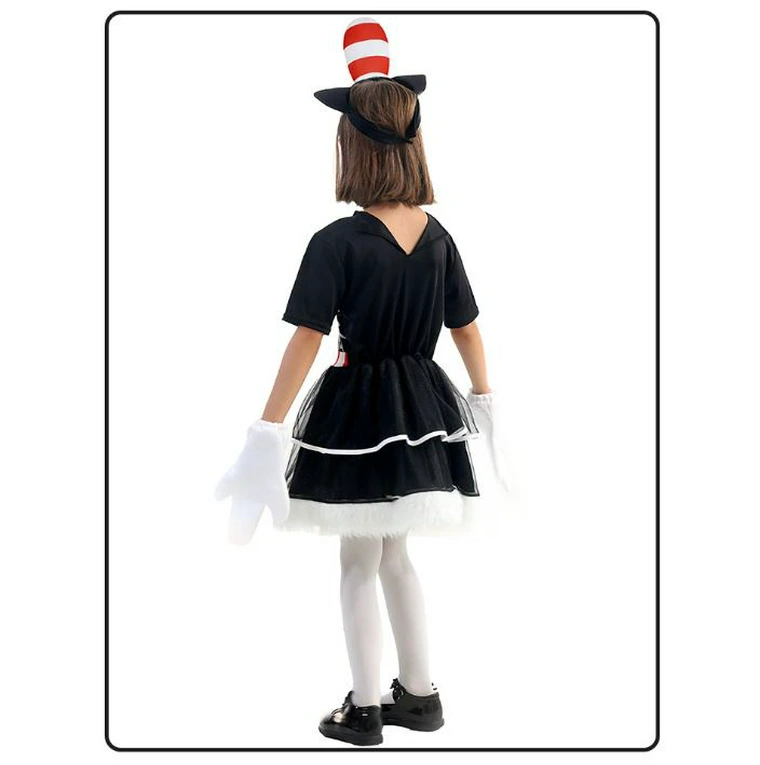 Girls Cat In The Hat Dr Seuss Costume